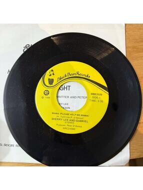Sheryl Lee and Gabriel - That Night/Mama(Please Help me Mama) 45rpm VG+ R17